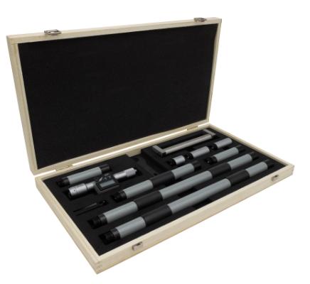 Digital Indv. mikrometerskrue 150-1500x0,001 mm med udskiftelige forlængere (modulær)